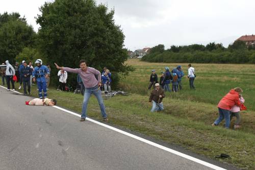 Tour, una donna uccisa 
dalla moto dei gendarmi