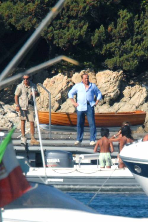 Berlusconi, weekend a Villa Certosa