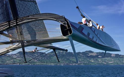 Coppa America, Alinghi si allenerà a Genova