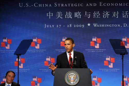 Diplomazia del basket 
Obama, assist alla Cina 
"Sia gioco di squadra"