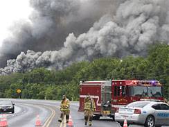 Texas, fabbrica a fuoco: 
evacuate 80mila persone