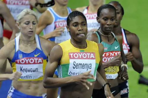 "Caster non è un uomo,  
ma non ha un ragazzo"