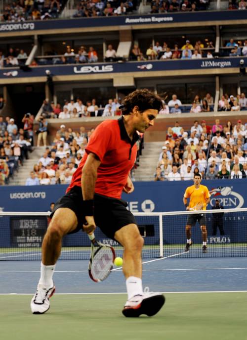 Il colpo perfetto di Federer