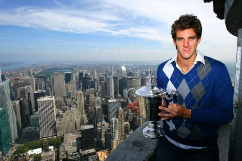Tennis, Del Potro dà  
una lezione a Federer