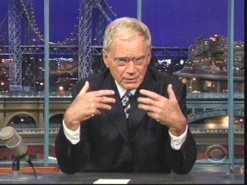 Letterman, le scuse alla moglie 
in diretta tv (sempre con ironia)