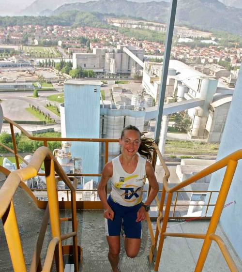 Vertical running, la Vassalli in vetta al mondo
