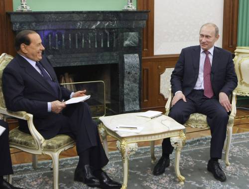 Berlusconi-Putin, asse su energia e gas