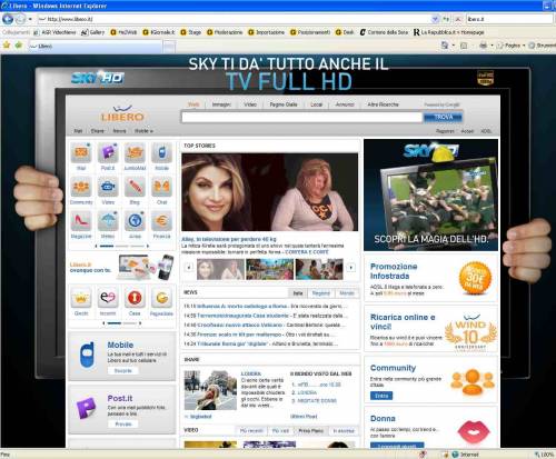 Libero.it rinnova l'home page