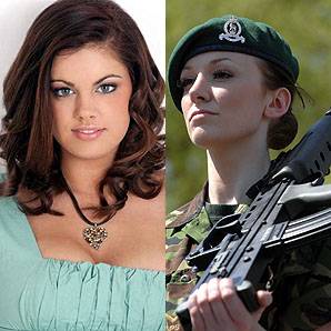 "Combat Barbie" diventa Miss Inghilterra