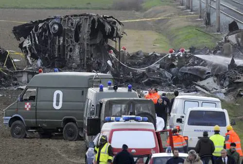 Aereo caduto a Pisa: cordoglio bipartisan