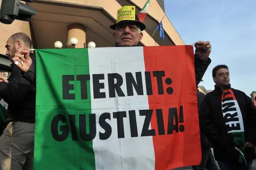 Processo Eternit: 3mila vittime e due imputati
