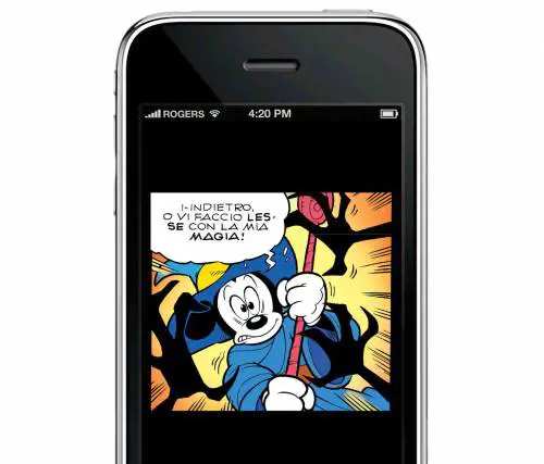Digicomics, Topolino entra nel futuro