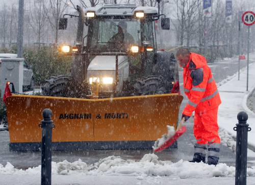 Freddo, venti siberiani 
Nevicate e gelo sull'Italia