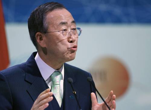 Intervista Ban Ki-Moon 
ma è solo un sosia: 
beffato un giornalista Afp