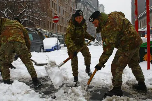 La neve blocca gli spalatori: in 2.400 hanno dato forfait