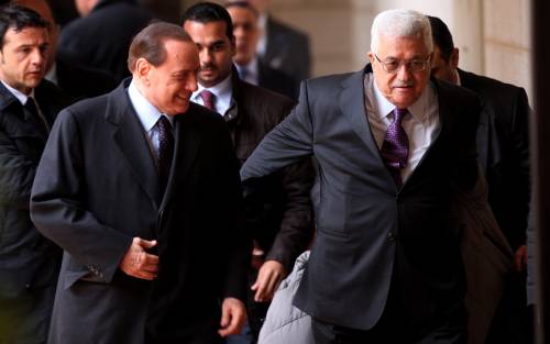 Berlusconi prima alla Knesset poi da Abu Mazen 
"Israele ha decisa volontà di negoziati di pace"