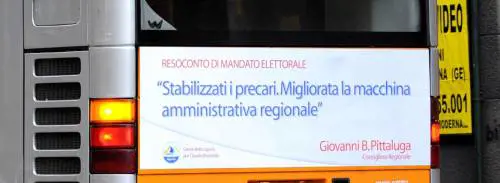 Lassessore si congeda con lo spot