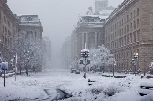 "Apocalisse di neve", Washington paralizzata