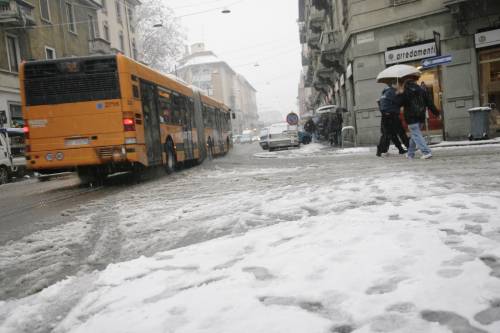 Preallarme neve: previsti 8 centimetri