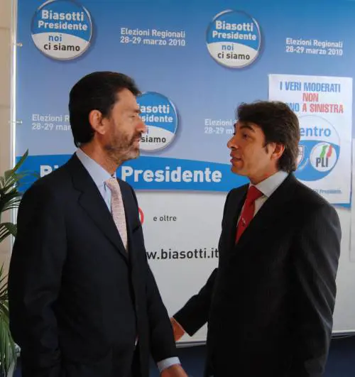 Il «Centro» di Biasotti: «I moderati con noi»