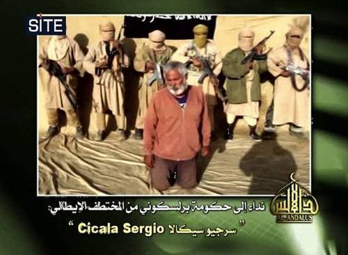 Al Qaida, Cicala si appella 
a Berlusconi: "Aiutami" 
E oggi scade l'ultimatum