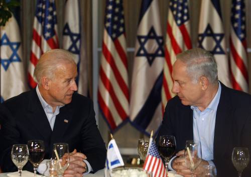 Biden a Gerusalemme 
E Netanyahu si scusa 
per le nuove colonie