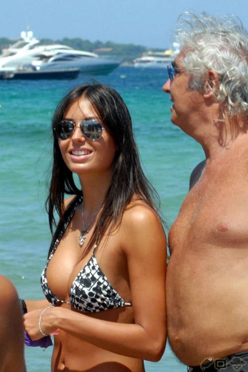 Briatore è papà: è nato Falco Nathan