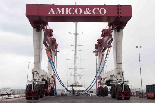 Amico & Go, ecco il travel lift più grande del mondo