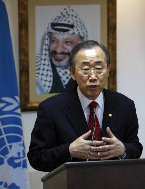 Ban ki-Moon da Gaza: "Israele tolga il blocco"