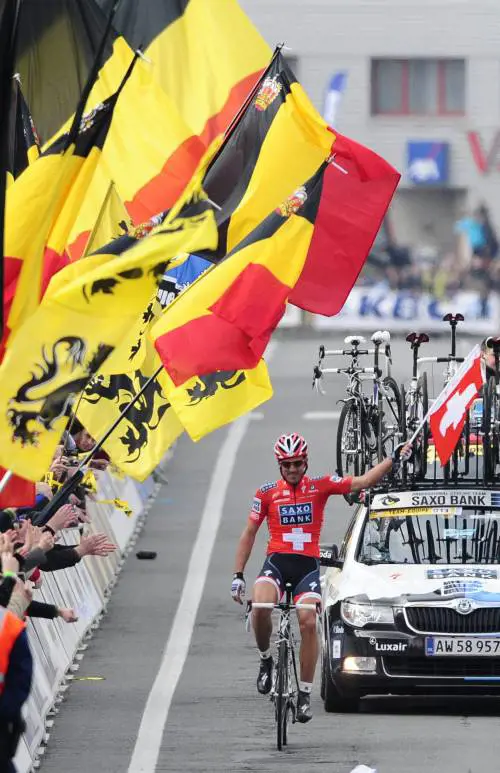 Cancellara di forza su Boonen: lo svizzero è il re delle Fiandre