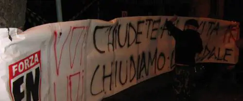 Forza Nuova «chiude» lospedale per dire no alla pillola abortiva