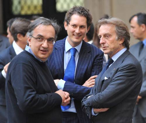 Elkann presidente Fiat 
Montezemolo lascia: 
"Non entro in politica"