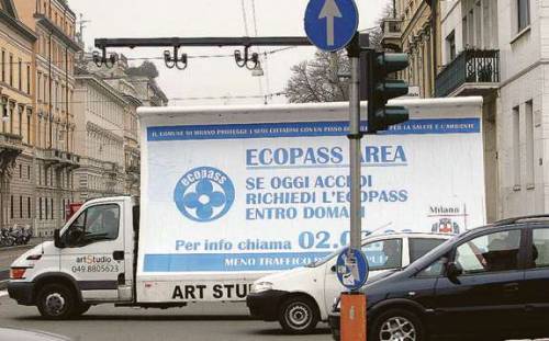 Ecopass, novità: 
da domani pagano 
14mila auto in più