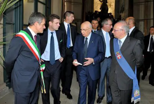 Torino, Napolitano: 
"L'unità della nazione 
non è burocratismo"