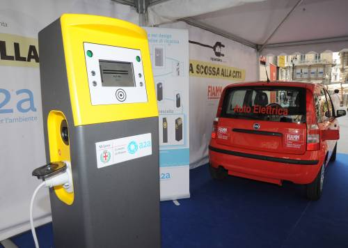 Milano si dà una scossa  
e ricarica l’auto elettrica