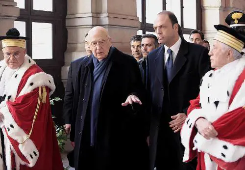 Lodo Alfano, Napolitano: "Nessun interesse, 
estraneità del Quirinale a ogni discussione"