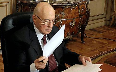 Napolitano: "Riforme Carta mirate e condivise"