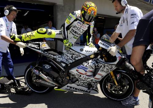 Laguna Seca, prove libere: Rossi sesto