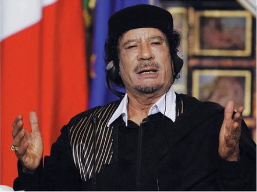Arriva Gheddafi, parte la fiera dell'ipocrisia