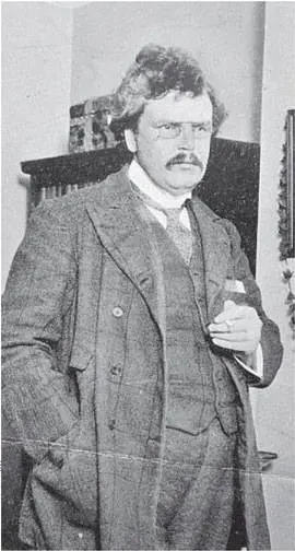 Elogio di Chesterton 
il catto-comicista