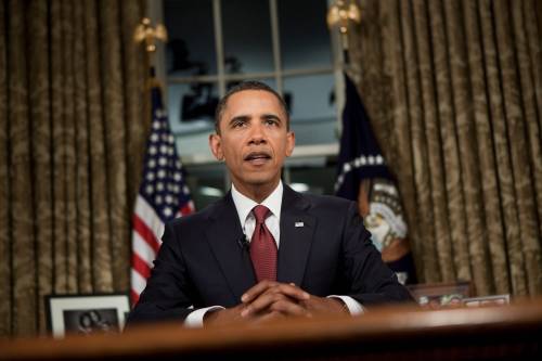 E' finita la guerra in Iraq 
La promessa di Obama:  
"Ora nuovi posti di lavoro"