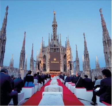 Concerto in Duomo, 
la musica dalle guglie 
scende in cattedrale