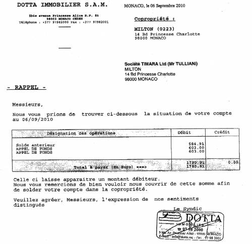 Un altro documento lega Tulliani ai paradisi fiscali