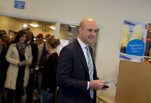 Voto in Svezia, exit poll: 
Vittoria del centrodestra 
Xenofobi in parlamento