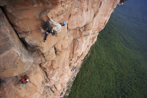 Leggenda dell'arrampicata in fin di vita