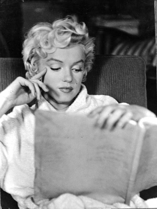 A letto con Marilyn (ma solo per leggere)