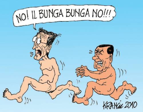 Il bunga bunga di Fini