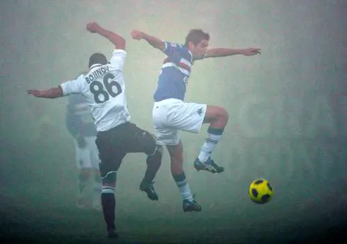 La solita Samp disorientata nella fitta nebbia di Parma