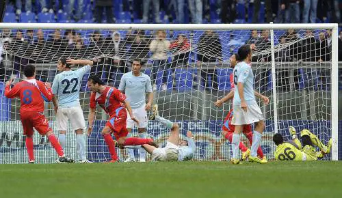 La Lazio frena col Catania: resta a -3 dal Milan