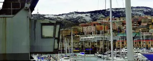 Cessa lallerta neve, ma la Liguria rimane nella morsa del freddo